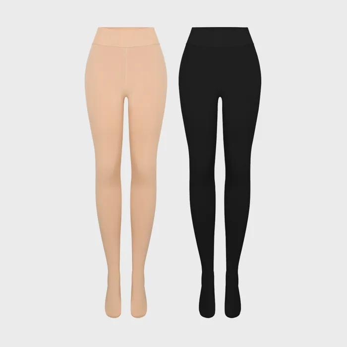 Belle Jung fleece-lined stockings