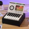 A96K-Mini Piano Calendar World Famous Music High-End Music Piano Desktop Decoration Playing Calendar Surprise Gift