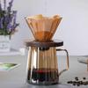 High Borosilicate Glass Pour Over Coffee Sharing Pot Set