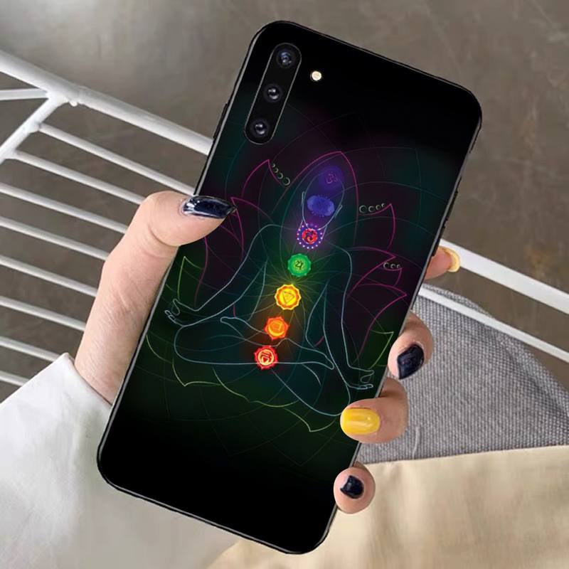 

Чехол для телефона «Мандала чакра йога» для Samsung Note 5 7 8 9 10 20 pro plus lite ultra A21 12 72 A310 A3 2016