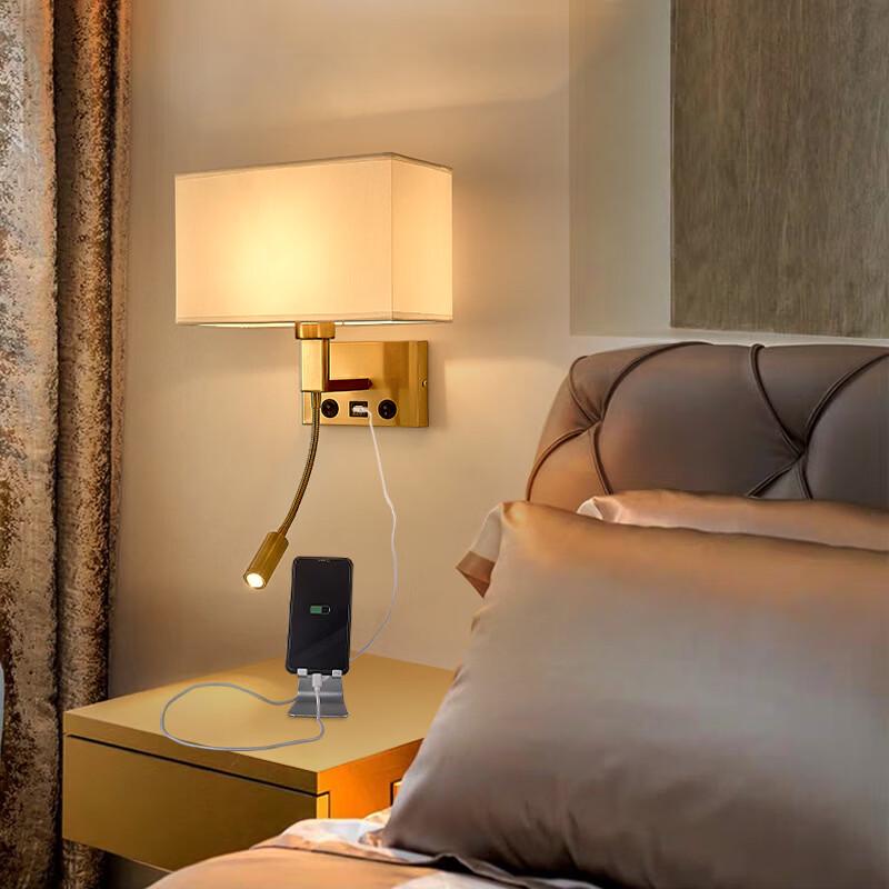 OEING European Style LED Wall Lamp with Spotlight