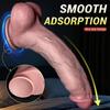 Large Thick Realistic Liquid Silicone Dildo, Soft Veined Texture with Strong Suction Cup, Odorless Durable Material, Adult Toy for Couples