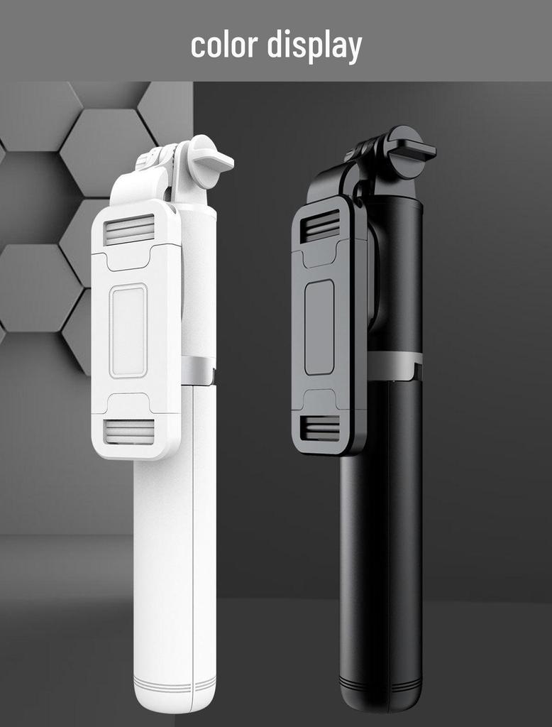Q01 Bluetooth Selfie Stick with Remote & Integrated Tripod