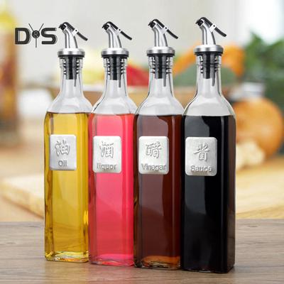 Ugello erogatore di liquore Flip Top Tappo di bottiglia di aceto di vino per olio Tappo versatore