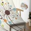 Abstract Dandelion Flowers Sheer Curtains For Girl Kids Bedroom Kitchen Window Drapes Curtain Home Decoration