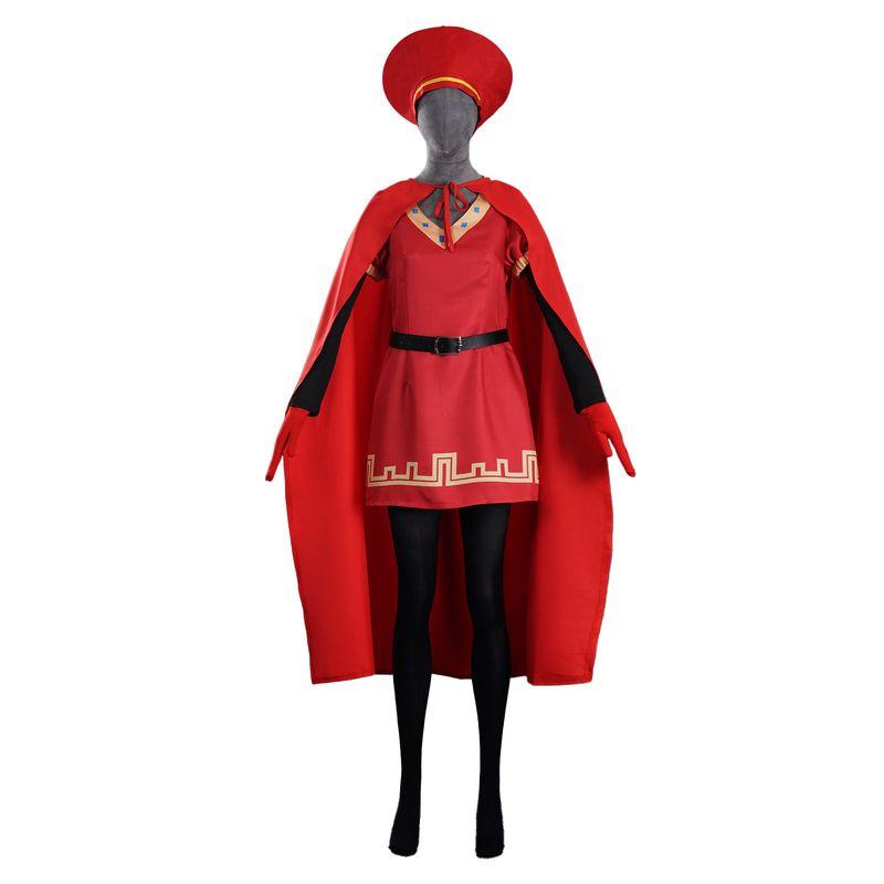 Costume Cosplay Shrek Tuta Maxi Re Farquaad Costume da Performance Personaggio del Film Fabbrica Transfrontaliera