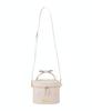 Maison de FLEUR FLEUR Chocolate Cube Bag Brown F Handbag 08001299600