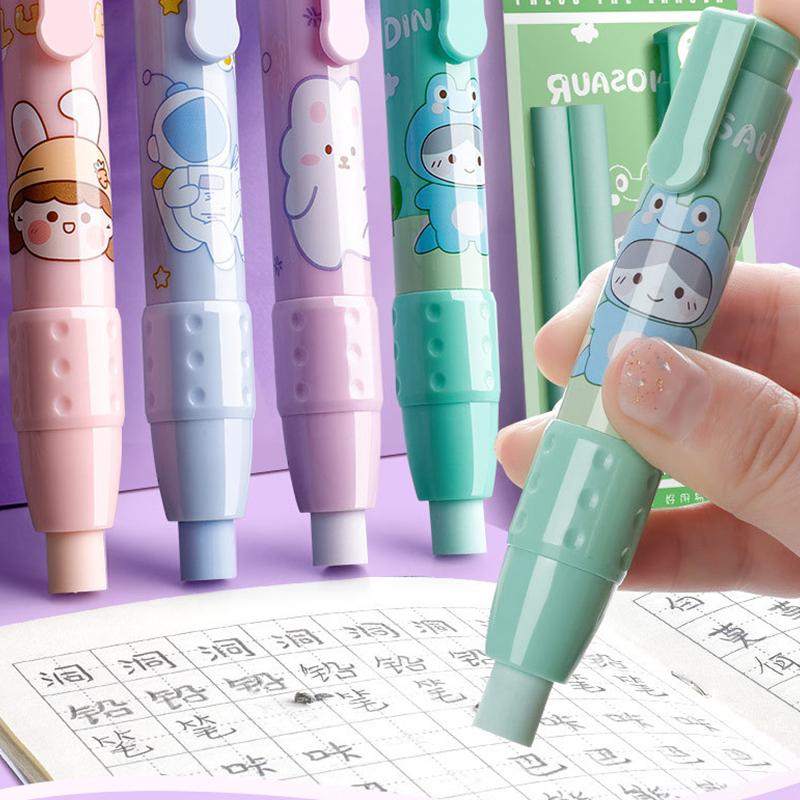 Gumki Wysuwana prasa Ołówek Gumowe materiały korekcyjne Artykuły papiernicze szkolne