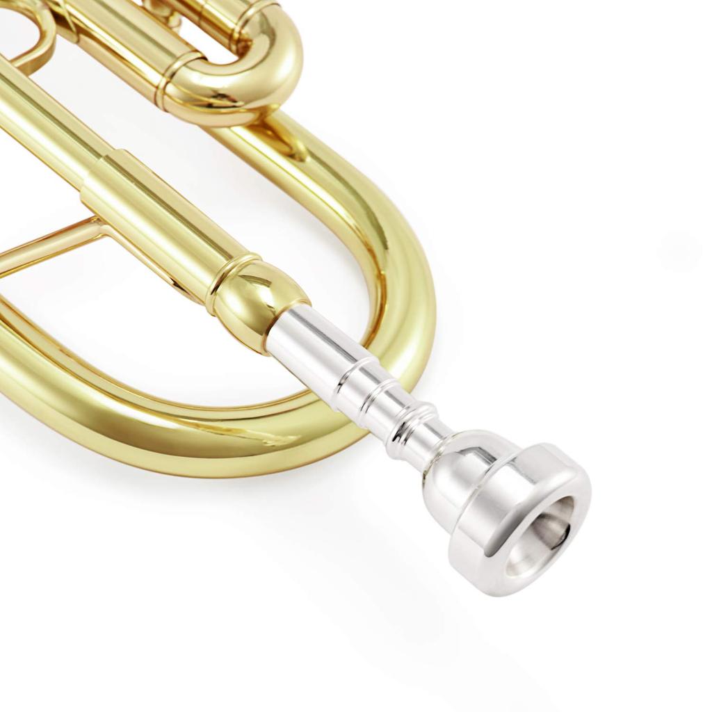 Eastar Trompete Bb-Ton Trompete für Anfänger mit sauberem Zubehör für Eröffnungsschüler und Erwachsene (Goldmessing)