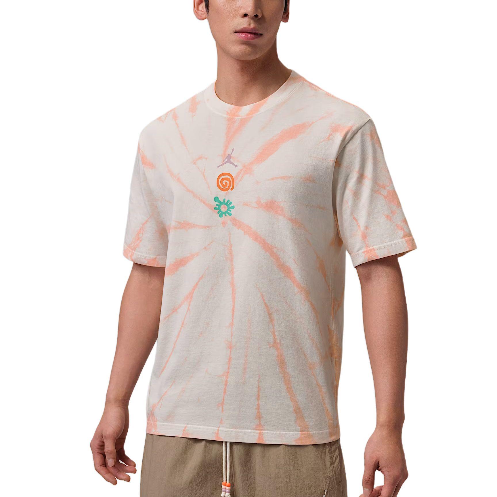 Jordan Brooklyn Tie-Dye Crew Neck Short Sleeve T-Shirt Men Tops IF3158-133 S