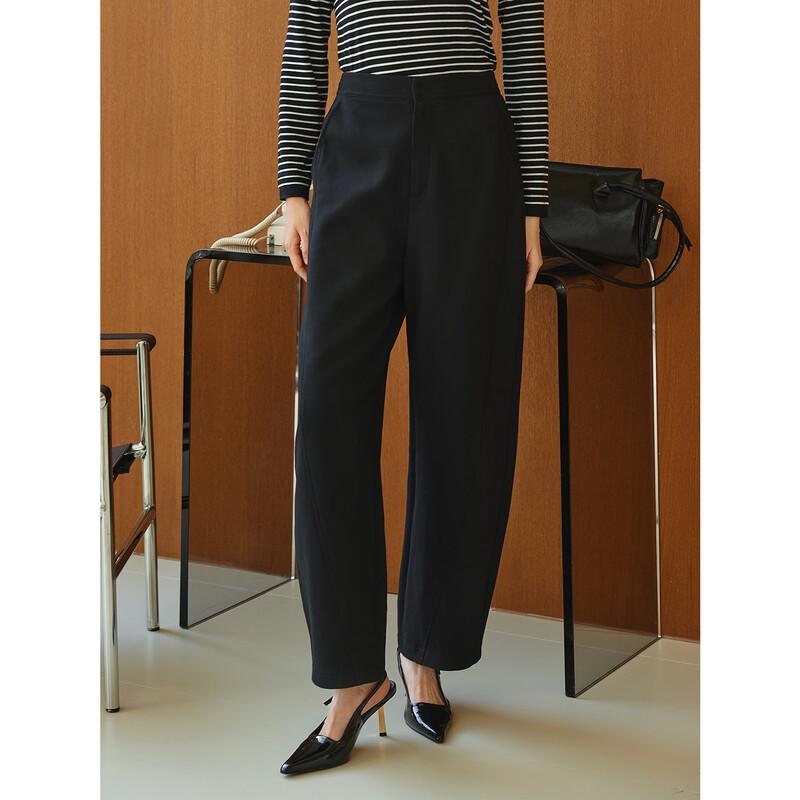 JUZUI Women's Air Cotton Casual Commuter Banana Pants