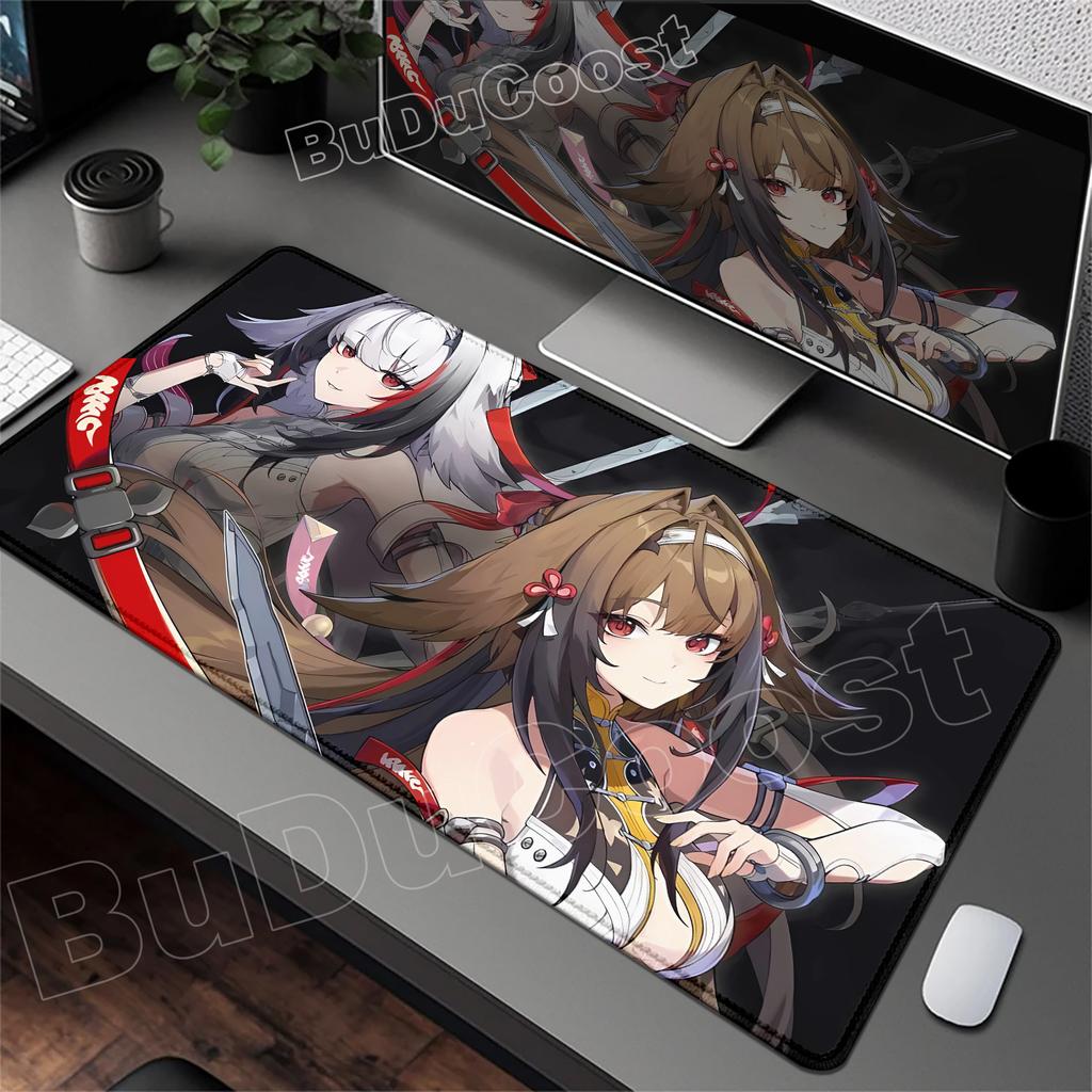 Zenless Zone Zero YeShunguang Mouse Pad ZZZ Game Laptop Mat Large Kawaii Anime Girls Ye Shunguang Mousepad PC Gaming Accessories