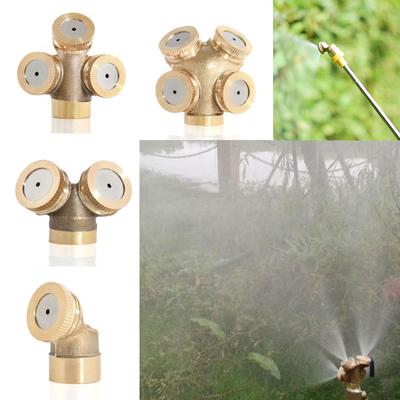 Brass Spray Nozzle with Multiple Hole Options for Customized