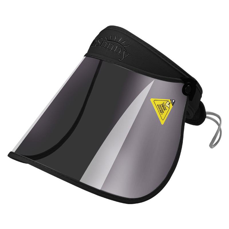 Outdoors Anti-Uv Visor Sun Hat Men Women Foldable Sport Solar Protection Portable Face Cover Shield Sunshade Cap Summer Sun Hats