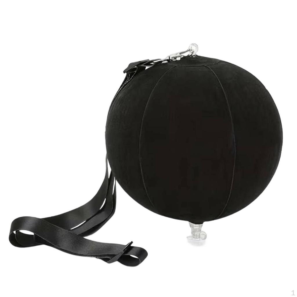 Golf Swing Training Ball Portable Posture Practice Tool Adjustable Strap for Beginners, Indoor,
