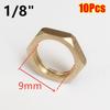 10Pcs Brass Flange Nut Water Tank Joint  Plumbing Fastening Accessories