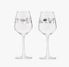 [USED] Treasure 4th Anniversary Wine Glass