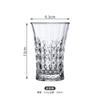 Retro Goblet Red Wine Glass Cup Kitchen Tools Water Grap Champagne Glasses Bordeaux Burgundy Wedding Square Party Gift