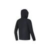 FILA Solid Color Fitness Hooded Knit Jacket Men jackets Deep-Black A11M341505F-BK