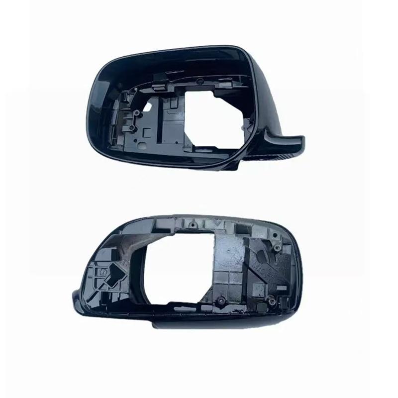 Left Right Rear Heated Mirror Glass Cover Frame Turn Signal Light For TOYOTA VIOS 2008-2013 Aurion Camry Asian Model 2006-2011