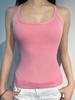 Ucose Satin Cami Top With Medium Elasticity For Women Casual Wear