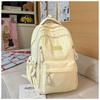 Fresh and Simple Chinese Schoolbag Women's High-value Star Printing Campus Backpack Large-capacity Travel Backpack