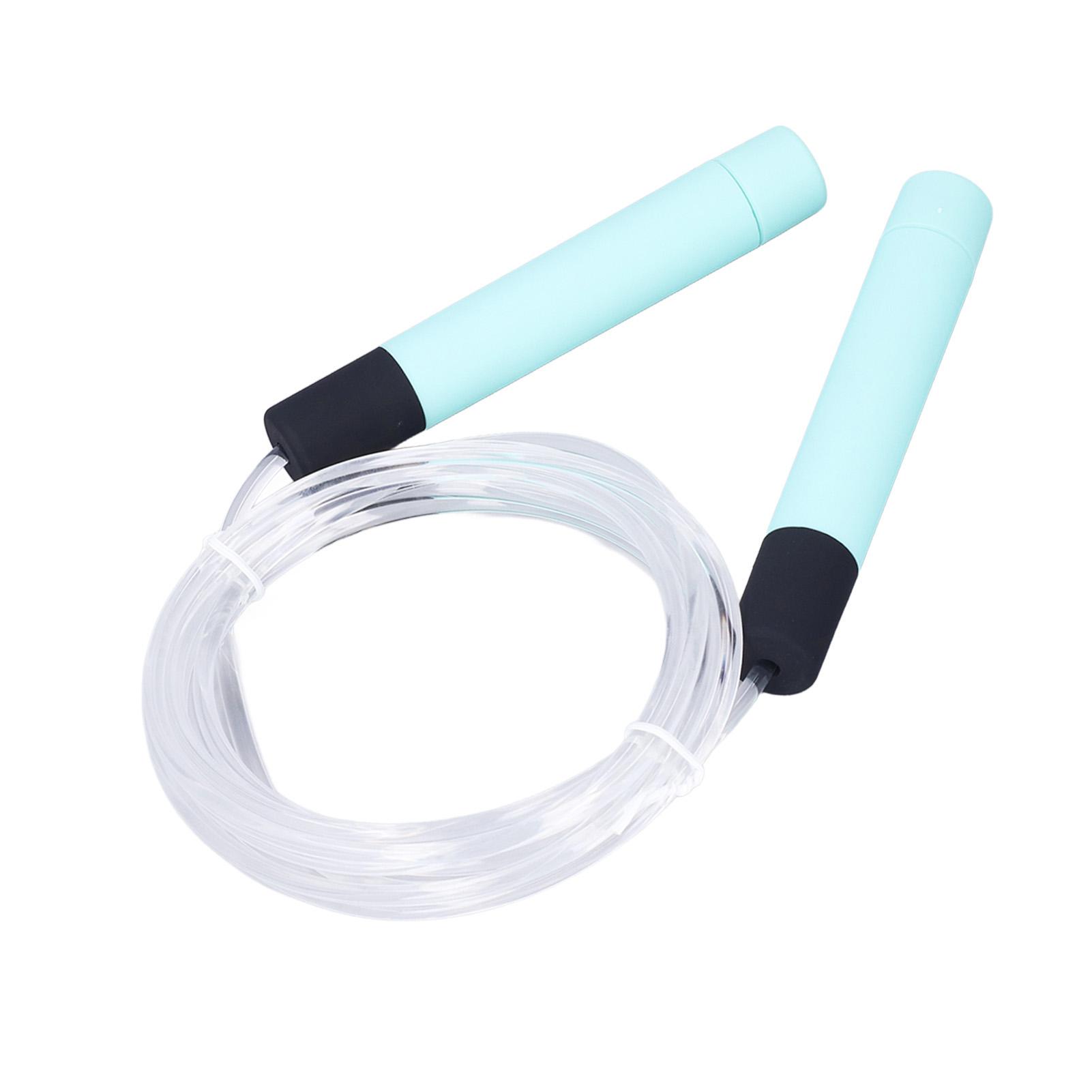 Children Skipping Rope Rainbow Luminous Fitness Skipping Rope Flashing Student Fluorescent Skipping Rope