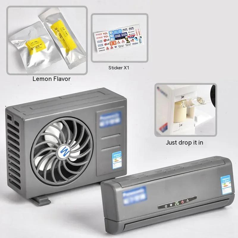 Car Decoration Solar Rotation Air Conditioner Aromatherapy Car Air Freshener for Car Conditioning Air Outlet Fragrance Perfume