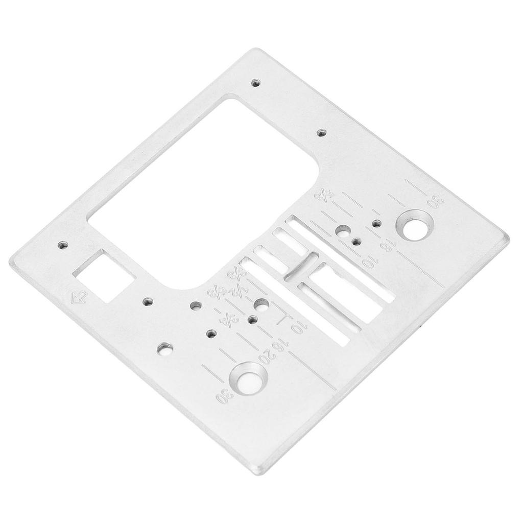 Nadelplatte für Nähmaschine 7,5x7,6cm Stahl Nadelplattenersatz für Juki HZL K10 K85 K65