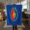 FC Basel  FlAannel Blanket, High Quality Comfortable for All Seasons, Home Decor, Warmth and Comfort