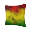 Rasta Watercolor Smoke Pillowcase Printing Polyester Cushion Cover Decor Throw Pillow Case Cover Home Zippered X