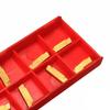 10 Pcs MGMN200G Carbide Inserts 2mm Width for MGEHR MGIVR Grooving Cutters Compatible with Various Materials Including Steel