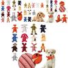 Adorable Animal Shape Corduroy Dog Toys For Small And Large Dogs