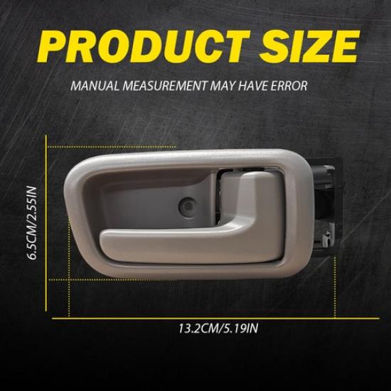 4x Door ide Beige Handle For 2000-2006 Toyota Tundra Front Rear Left+Right