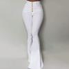 Women's Jeans Retro Color High Waisted Slim And Sexy Design Jeans