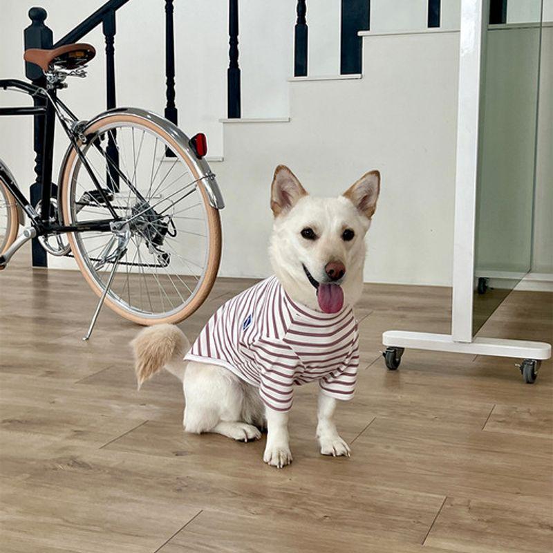 BARKDOG Basic Striped T-Shirt M-6XL 3colors