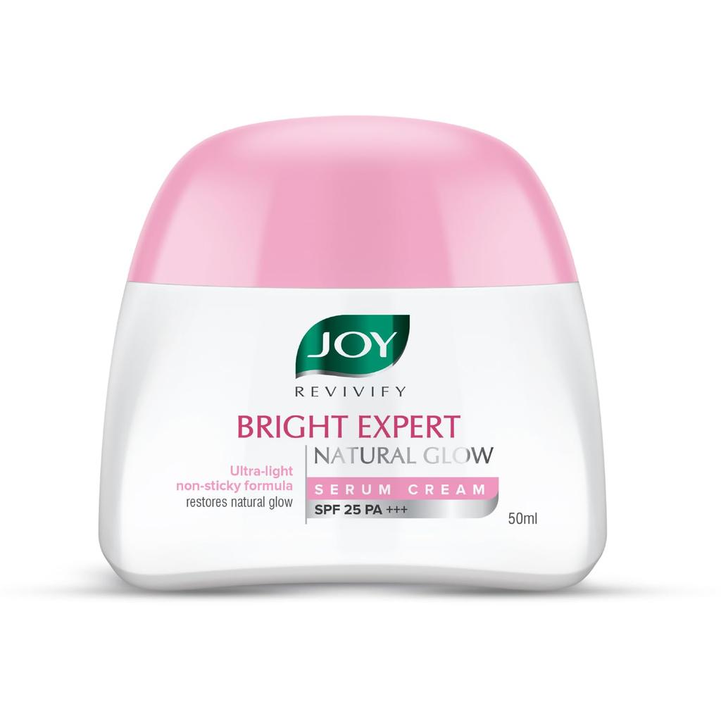 Joy Brightening Face Cream SPF 25 PA+++ With Niacinamide 50ml Pack Of 1 For Natural Glow & Sun Protection