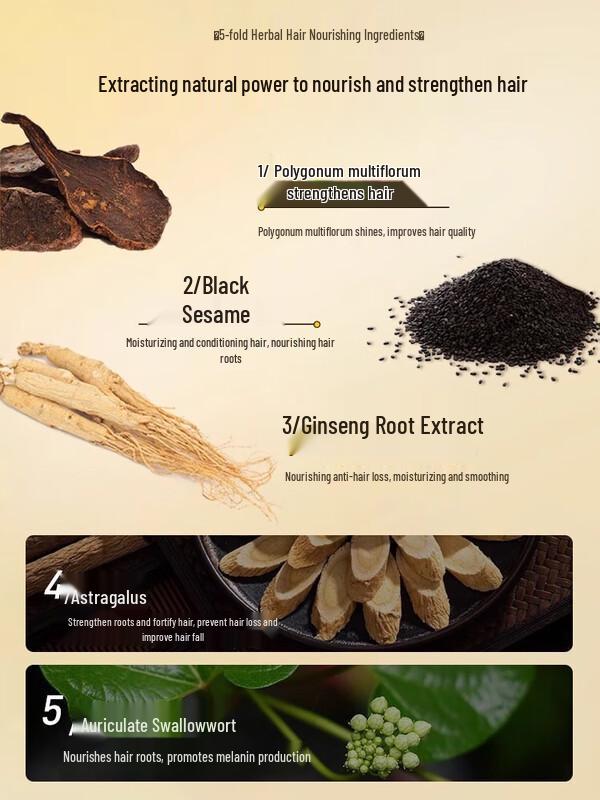 Bawang He Shou Wu Anti-Hair Loss Shampoo & Caviar Conditioner Set