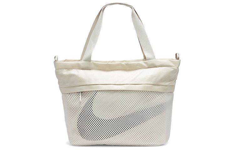 Men's Backpack Nike Athleisure One Shoulder Backpack Crossbody Handbag Regular Men's Milk White