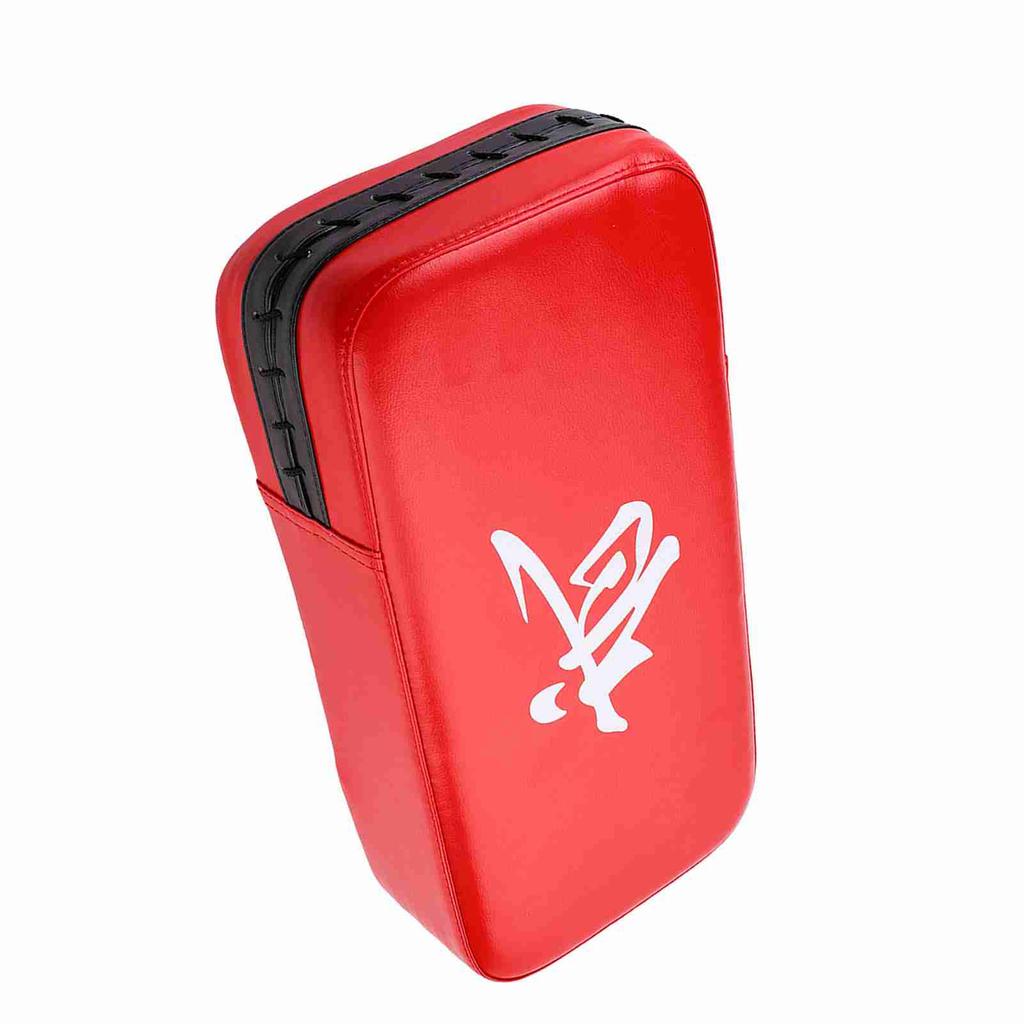 Durable PU leather Foot Hand Target Punching Pad for Boxing Kickboxing Training Practice(Red)