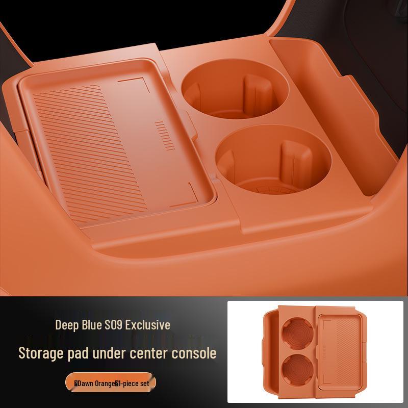 Changan Shenlan S09 Silicone Console Storage: For Glasses, Accessories & Interior Decor