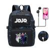 Peripheral Printed Backpack Youth Student School Bag Usb Computer Bag Backpack
