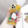 JZ21 Lovely Cartoon Hello Kitty dėklas, skirtas Samsung A04 A14 A23 M33 M53 Realme 10 9 C35 C55 VIVO Y02 X80 Infinix Hot 30 Note 11 Tecno Spark 8P Pro