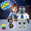 Zdalnie Sterowany Robot Rc Strzelający Krążkami Zabawka Interaktywna Dźwięk