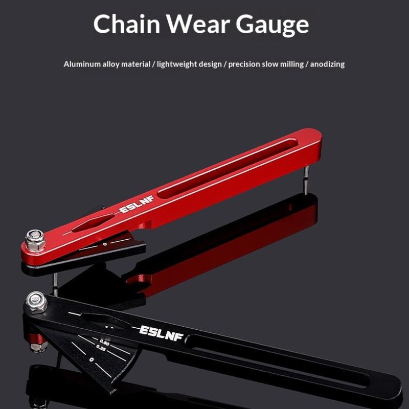 Chain Checker Chain Wear Indicator Tool Kits Multi-Functional Chains Gauge Measurement For Mountain Road Bike