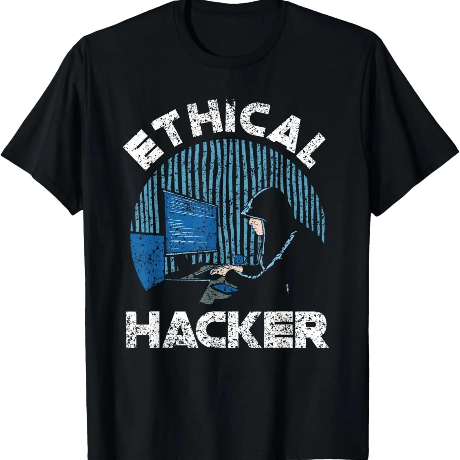 

Ethical Hacker Hacking It Hack Computer Hacker T-Shirt XXXXXL