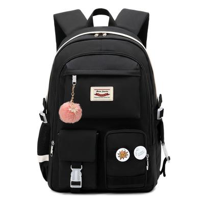 Women's Large Capacity Backpack for School and College - Ideal for Middle and High School Students, with Laptop Compartment
