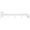 Vidaxl Bed Frame with Drawers, White, 150X200 Cm