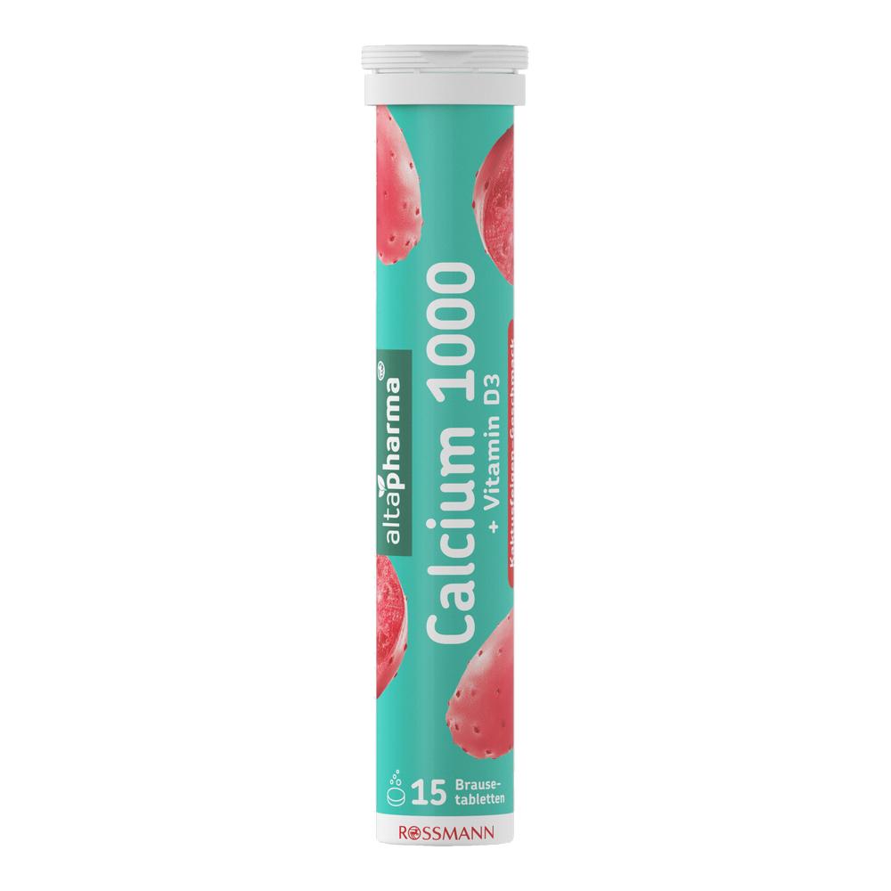 Rothmans Altapharma Effervescent Vitamin Calcium 1000 + Vitamin D3 Beet Flavor 15-Pack