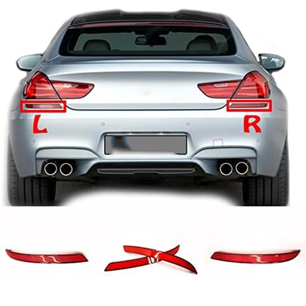 

2PCS Rear Bumper Reflector For BMW For 6 For M6 Series F06 F12 F13 2011-2018 Rear Bumper Trim-Reflector Side Cover China Mainland